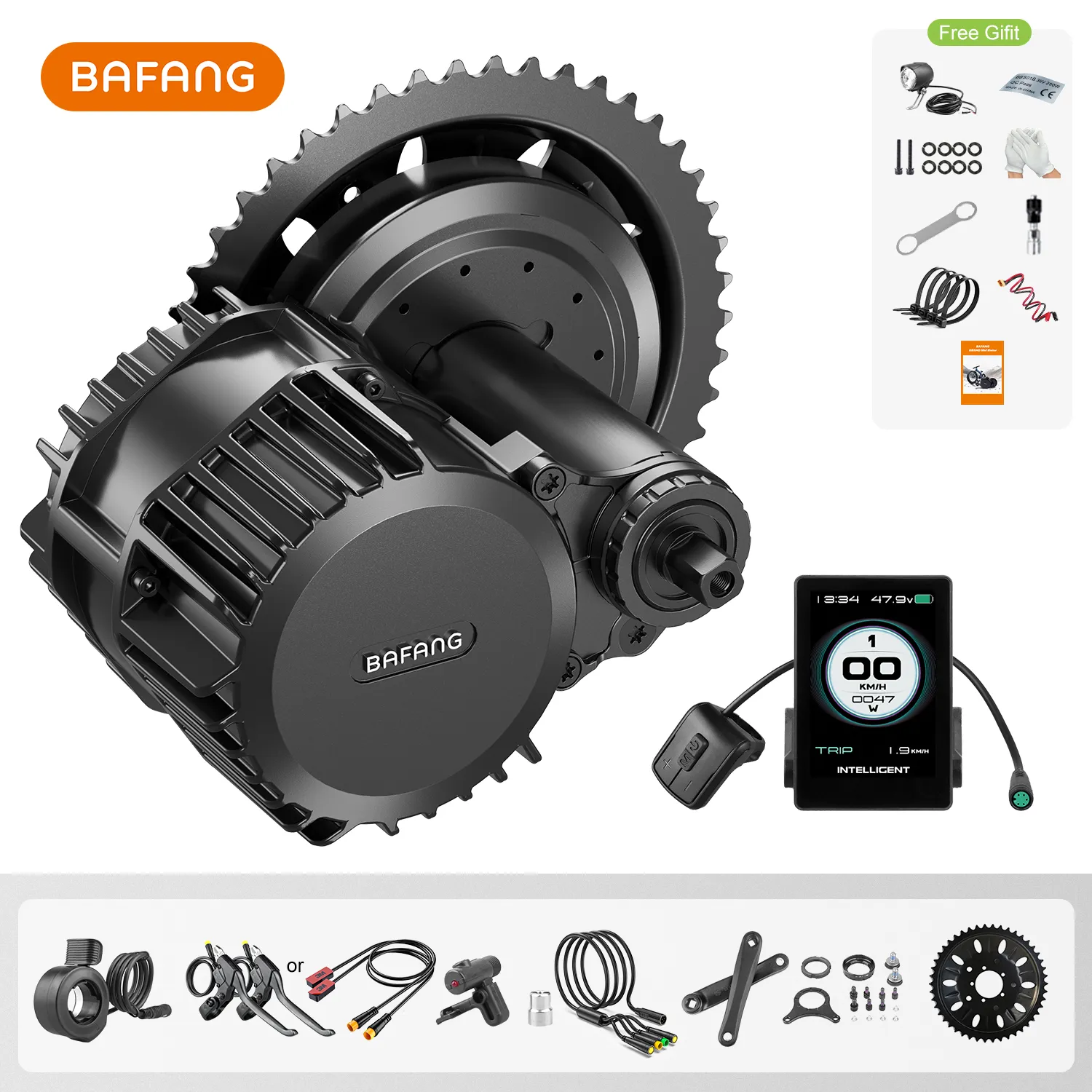 Bafang M615 MM G320.1000 UART  - огляд і ціна Bafang Bbshd 1000W Conversion Kit