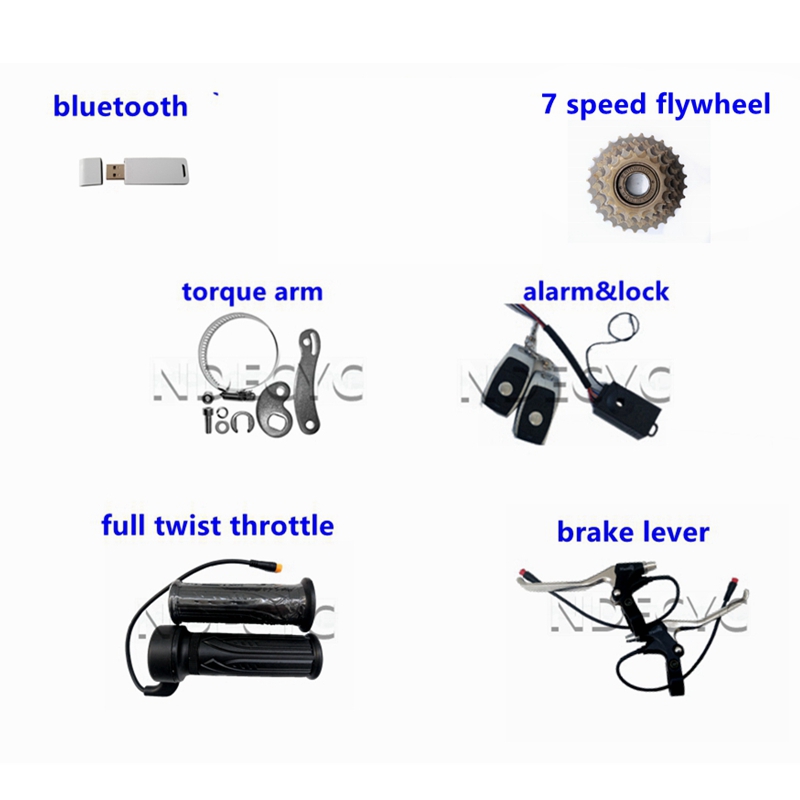 NBP 20/24/26x4.0 48-72V 3000W  - огляд і ціна Ebike Conversion Kit 72V 3000W