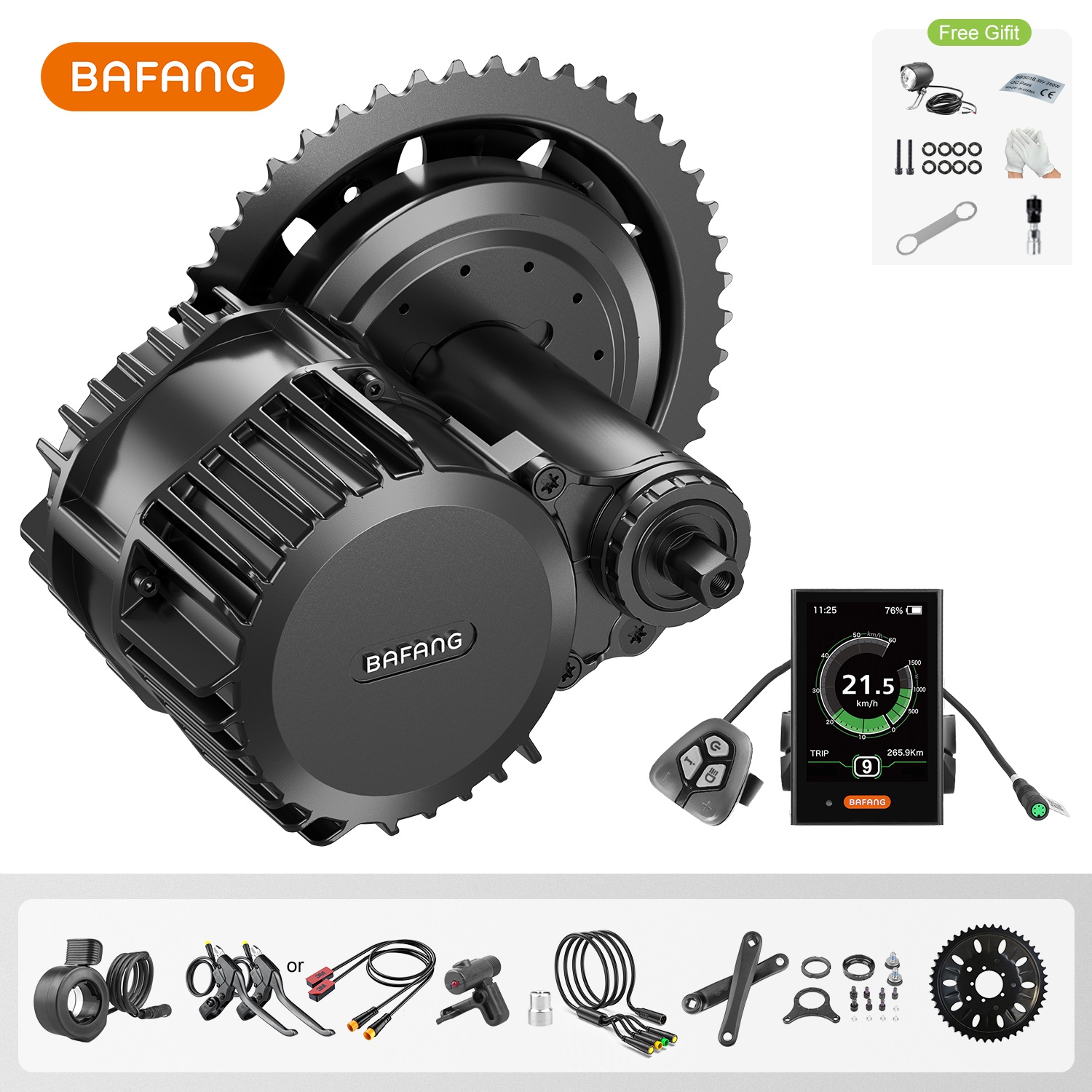 Bafang UART 48V/52V 1000W Mid  - огляд і ціна Bafang Bbshd 1000W Conversion Kit
