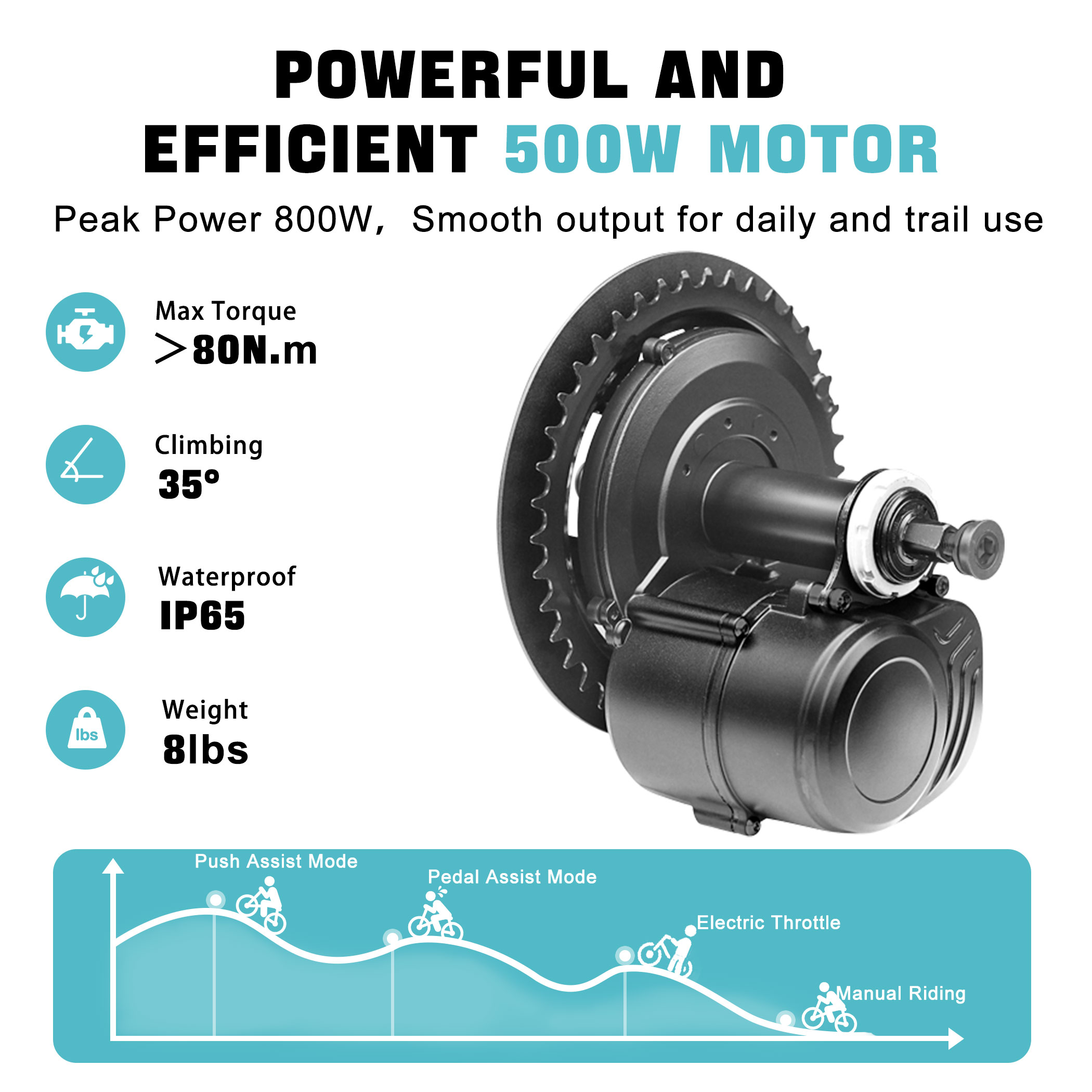 TONGSHENG TSDZ2B‑1T4 Mid Drive - огляд і ціна Tongsheng Tsdz2B Mid Drive Motor